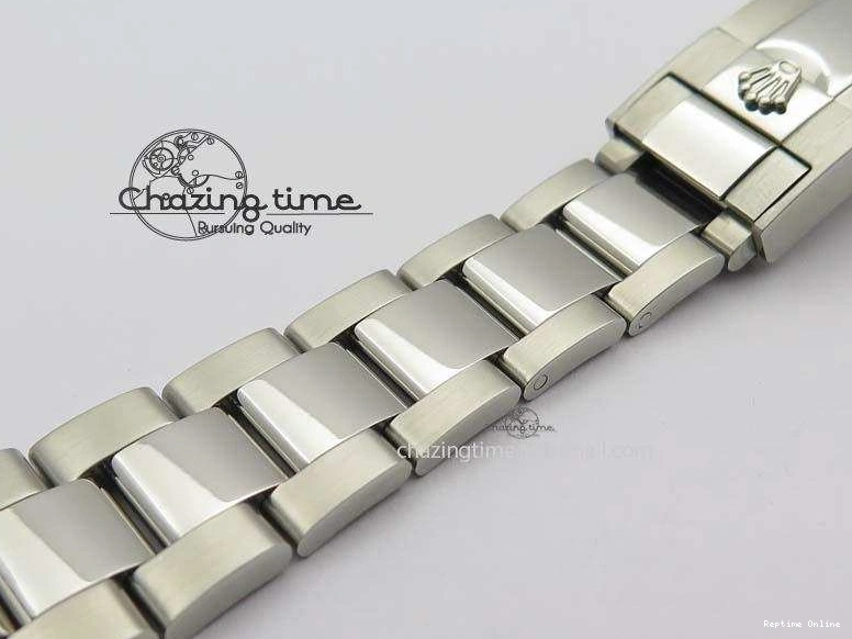 0524 Soft GMT-Master II 116759 SS Bp-Maker Black Ruby Crystal Diamond Dial On SS Bracelet A 3766